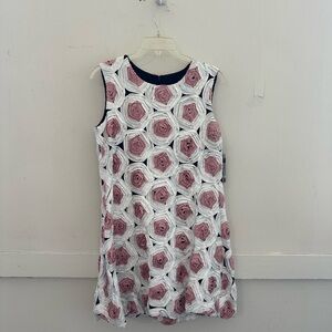 Samuel Dong Floral Sleeveless Dress - Pink and White NWT